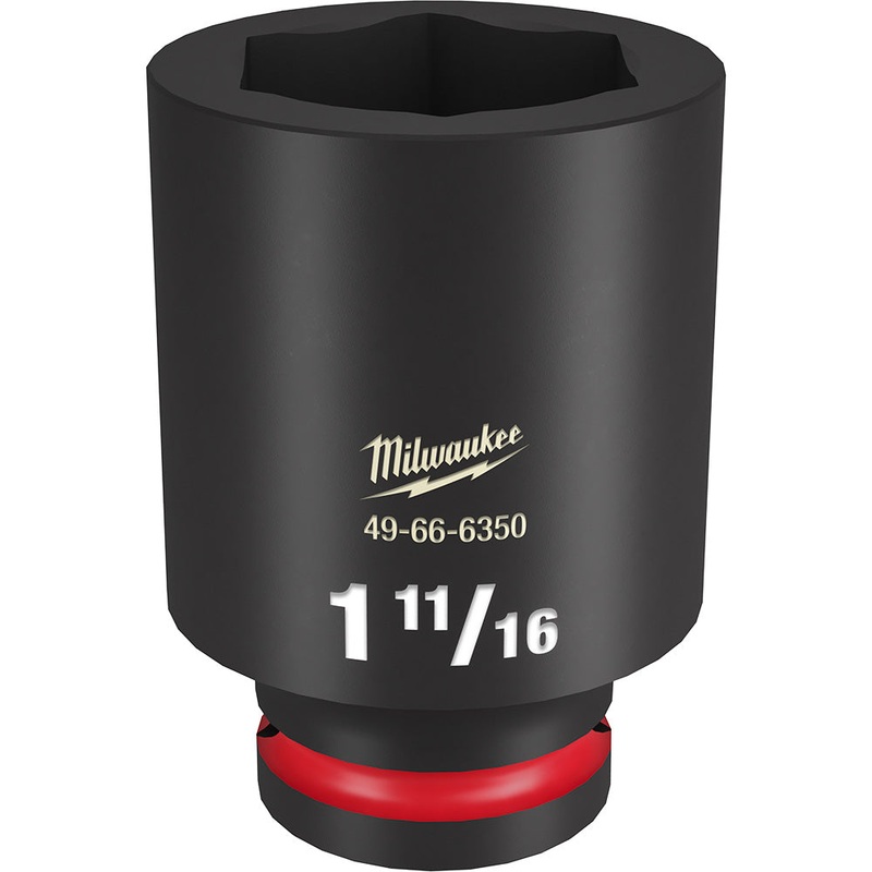 MILWAUKEE SHOCKWAVE Impact Duty 3/4" Drive 1-11/16" Deep 6 Point Socket