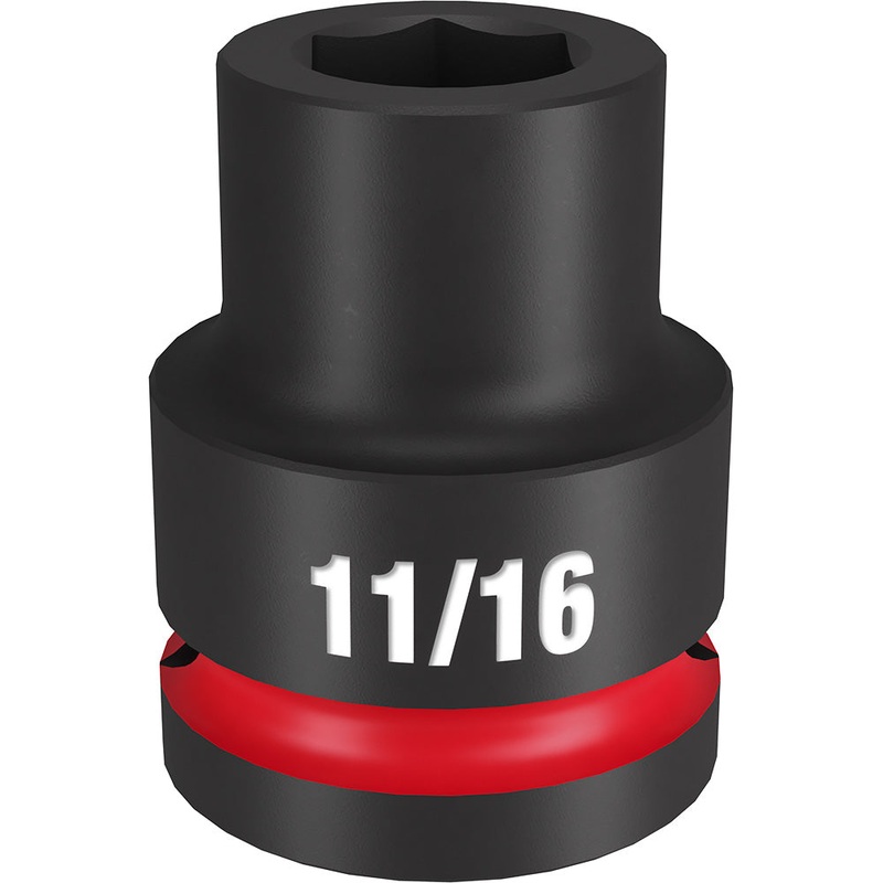 MILWAUKEE SHOCKWAVE Impact Duty 3/4" Drive 11/16" Standard 6 Point Socket