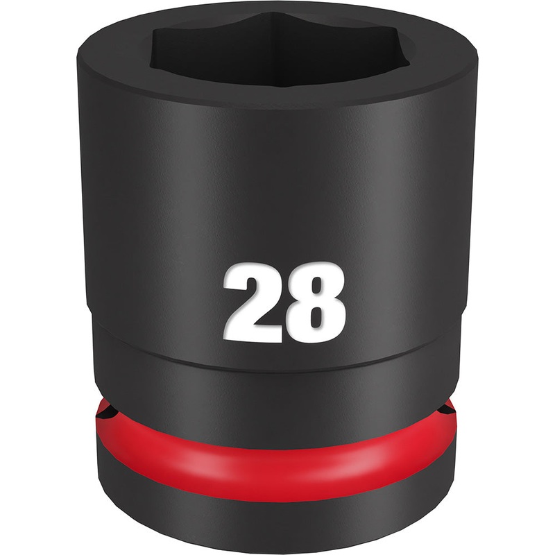 MILWAUKEE SHOCKWAVE Impact Duty 3/4" Drive 28MM Standard 6 Point Socket