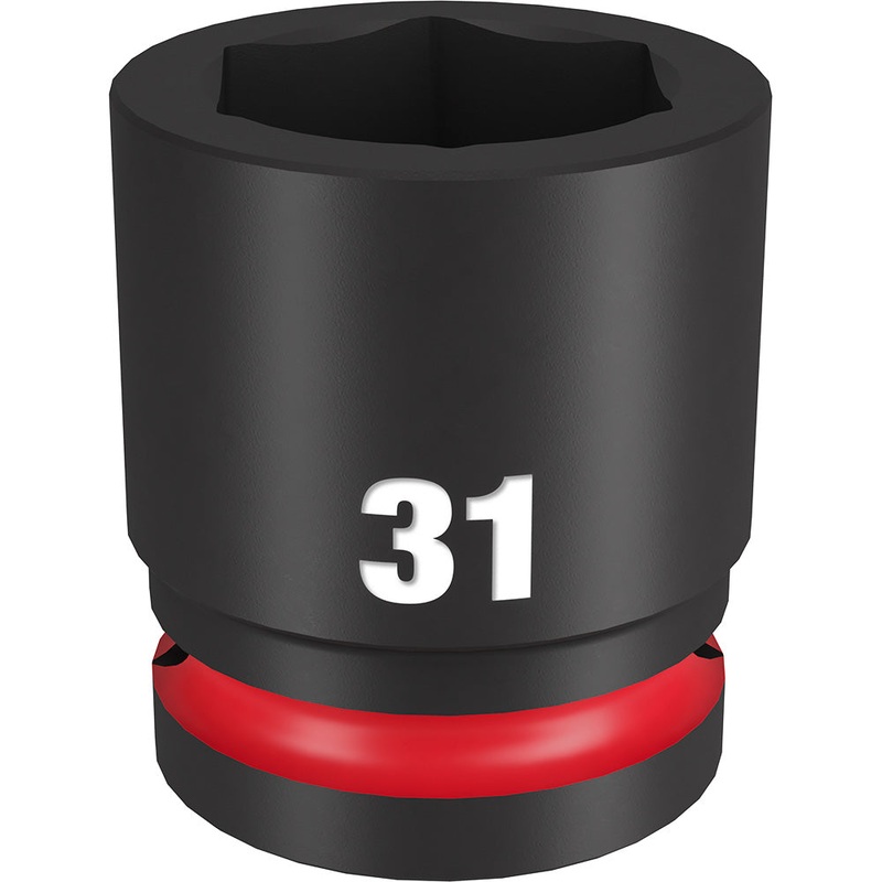 MILWAUKEE SHOCKWAVE Impact Duty 3/4" Drive 31MM Standard 6 Point Socket