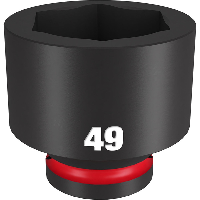 MILWAUKEE SHOCKWAVE Impact Duty 3/4" Drive 49MM Standard 6 Point Socket