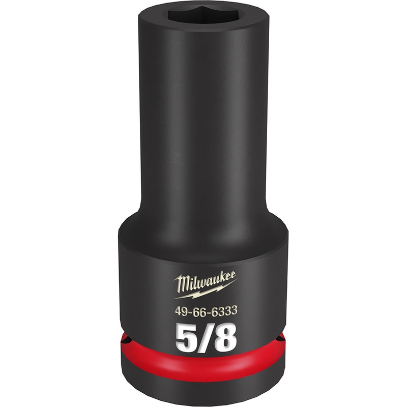 MILWAUKEE SHOCKWAVE Impact Duty 3/4" Drive 5/8" Deep 6 Point Socket