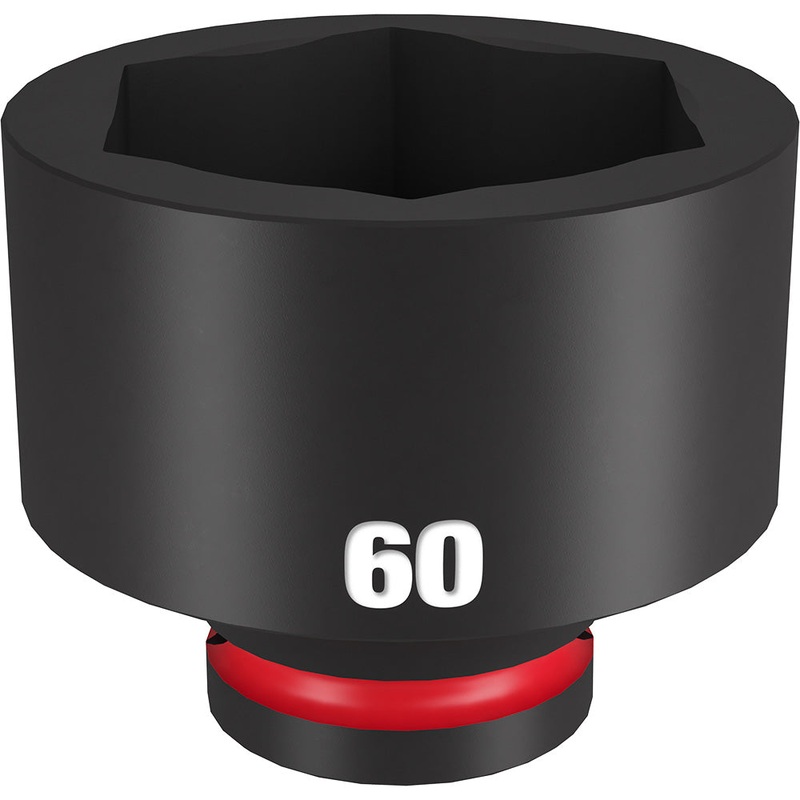 MILWAUKEE SHOCKWAVE Impact Duty 3/4" Drive 60MM Standard 6 Point Socket