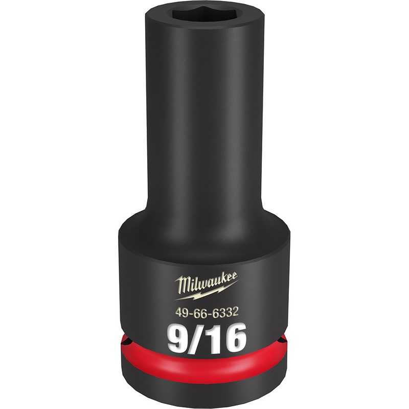 MILWAUKEE SHOCKWAVE Impact Duty 3/4" Drive 9/16" Deep 6 Point Socket