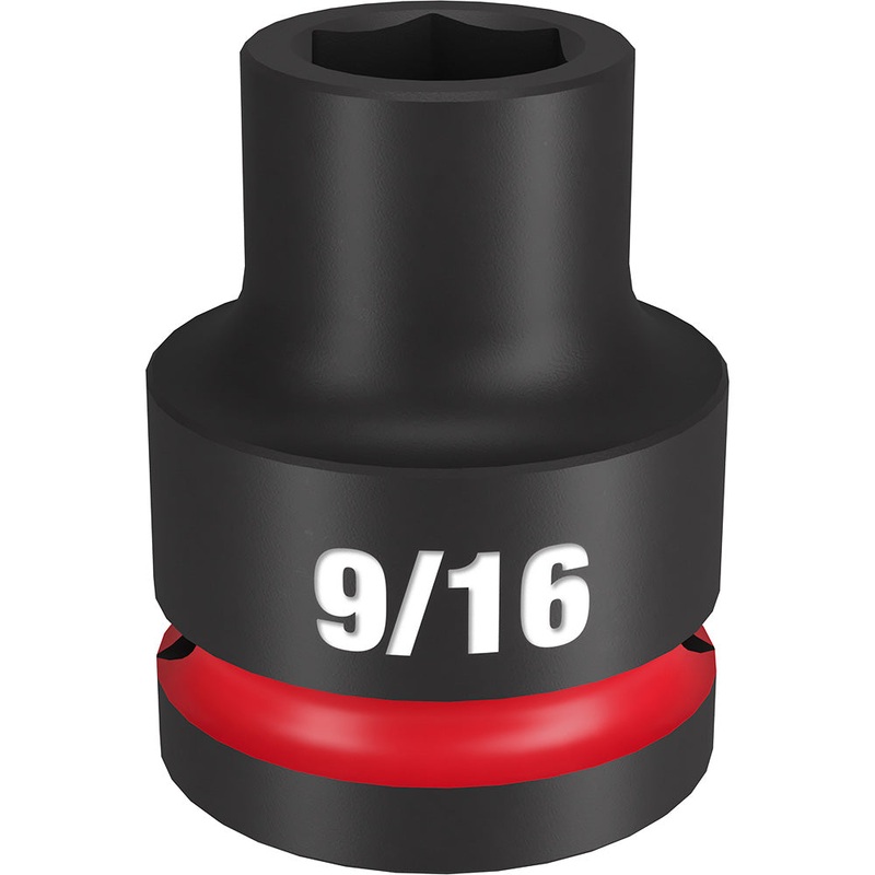 MILWAUKEE SHOCKWAVE Impact Duty 3/4" Drive 9/16" Standard 6 Point Socket