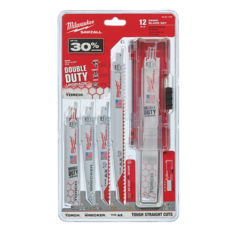 MILWAUKEE 12 PC. SAWZALL Demolition Blade Set