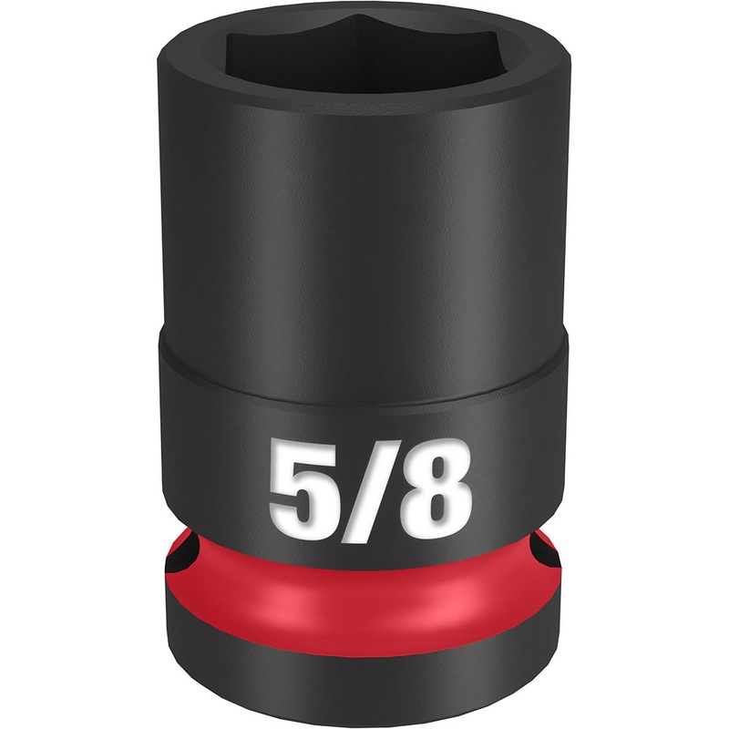 MILWAUKEE SHOCKWAVE Impact Duty 1/2" Drive 5/8" Standard 6 Point Socket