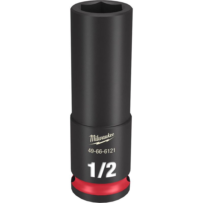 MILWAUKEE SHOCKWAVE Impact Duty 3/8" Drive 1/2" Deep 6 Point Socket