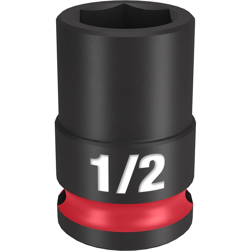 MILWAUKEE SHOCKWAVE Impact Duty 3/8" Drive 1/2" Standard 6 Point Socket
