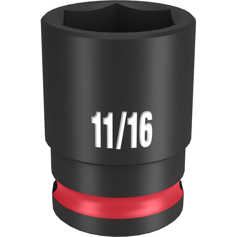 MILWAUKEE SHOCKWAVE Impact Duty 3/8" Drive 11/16" Standard 6 Point Socket