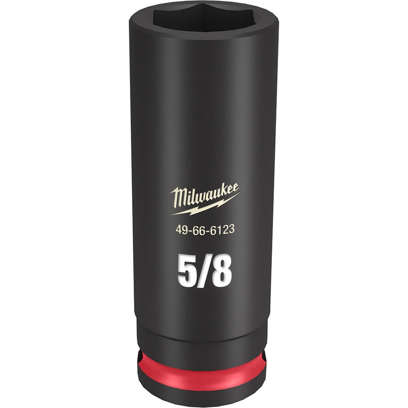 MILWAUKEE SHOCKWAVE Impact Duty 3/8" Drive 5/8" Deep 6 Point Socket
