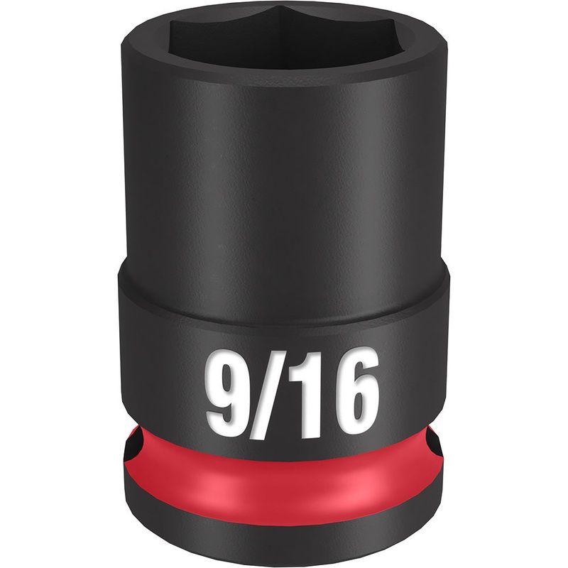 MILWAUKEE SHOCKWAVE Impact Duty 3/8" Drive 9/16" Standard 6 Point Socket