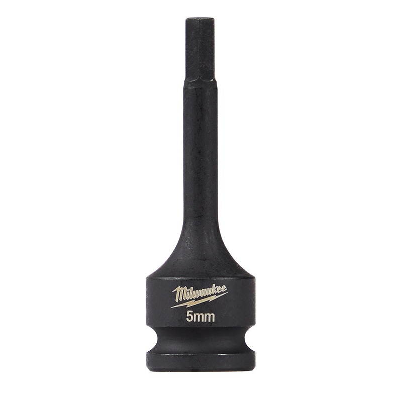 MILWAUKEE Shockwave Lineman's 3/8" Drive 5mm Hex Bit Socket