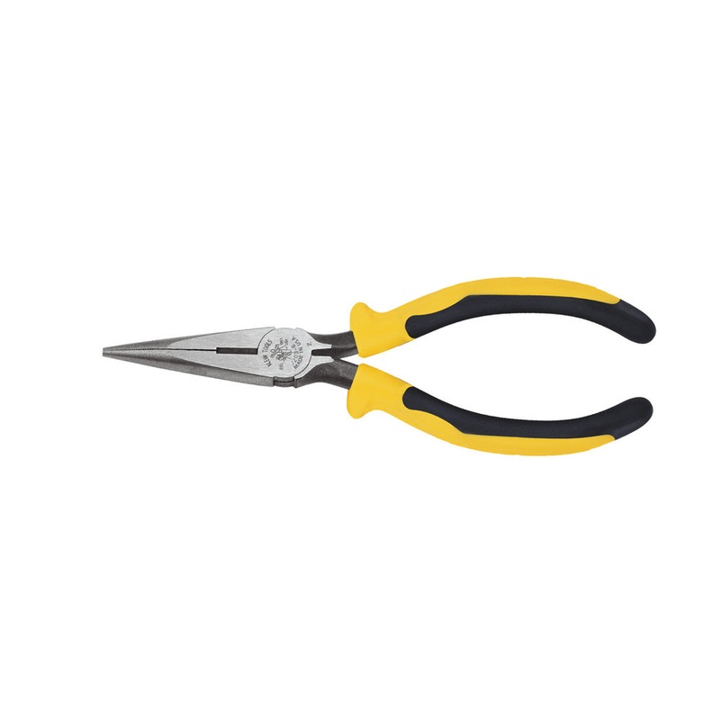 KLEIN TOOLS JOURNEYMAN 6-3/4" Long Nose Side Cutting Pliers