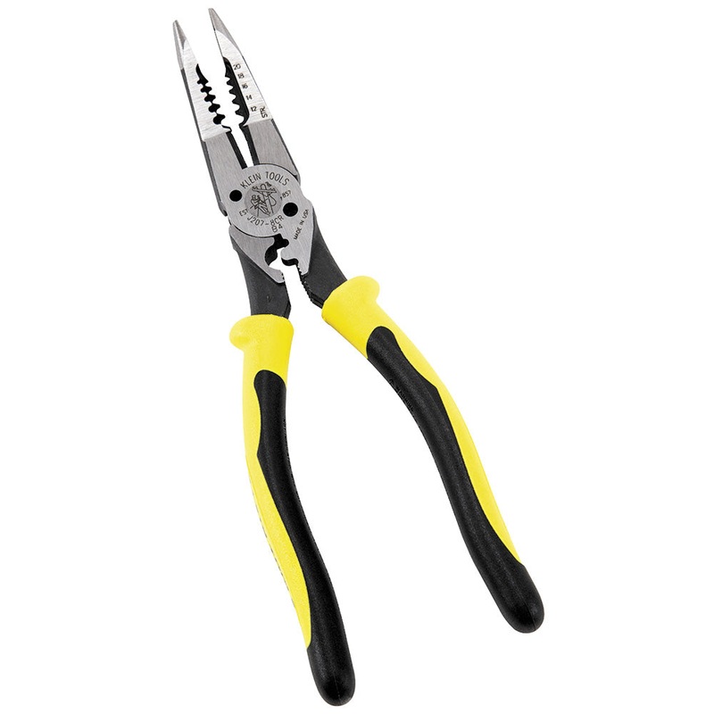 KLEIN TOOLS JOURNEYMAN 8.5" All-Purpose Pliers w/ Crimper