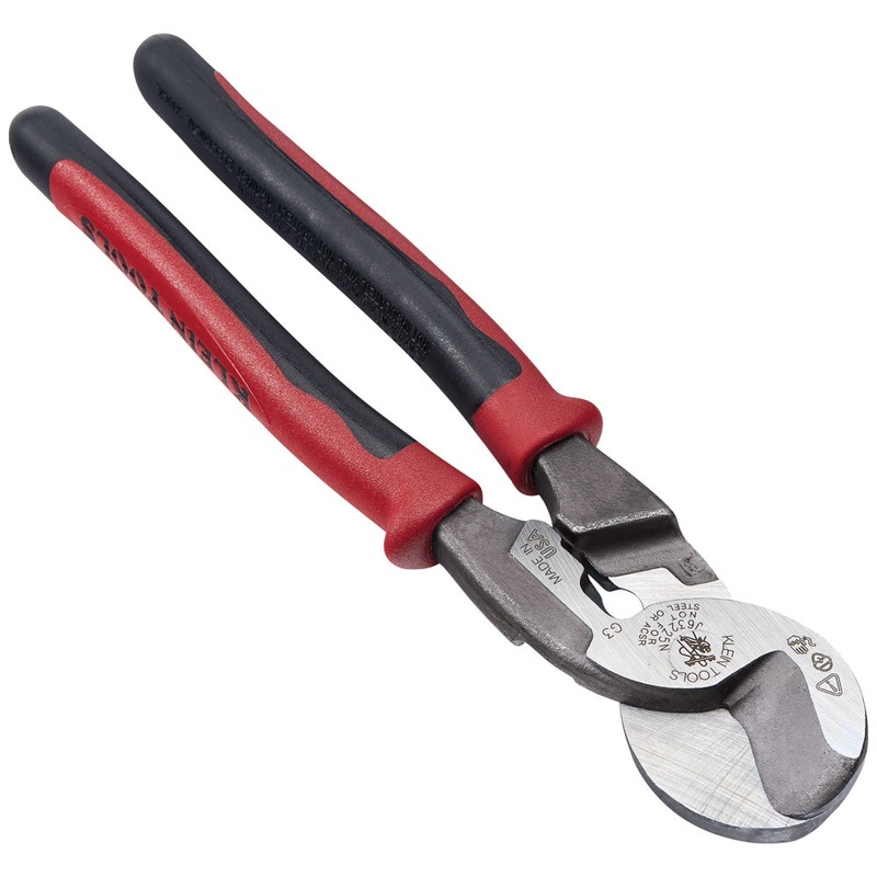 KLEIN TOOLS JOURNEYMAN High Leverage Cable Cutter w/ Stripping