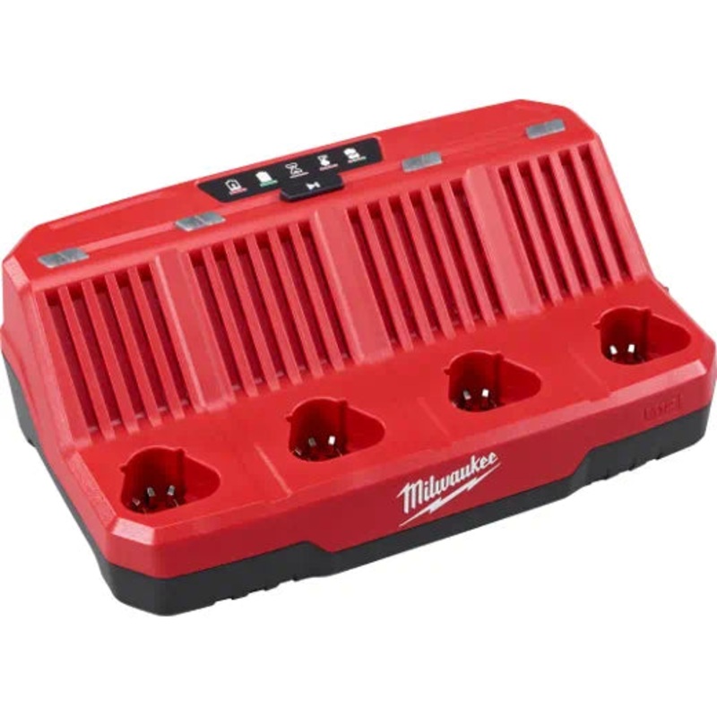 MILWAUKEE M12 Four Bay Sequential Charger