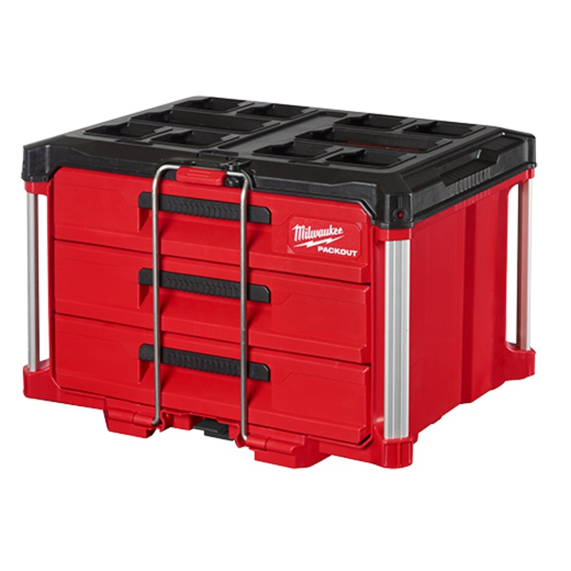 MILWAUKEE PACKOUT 3-Drawer Tool Box