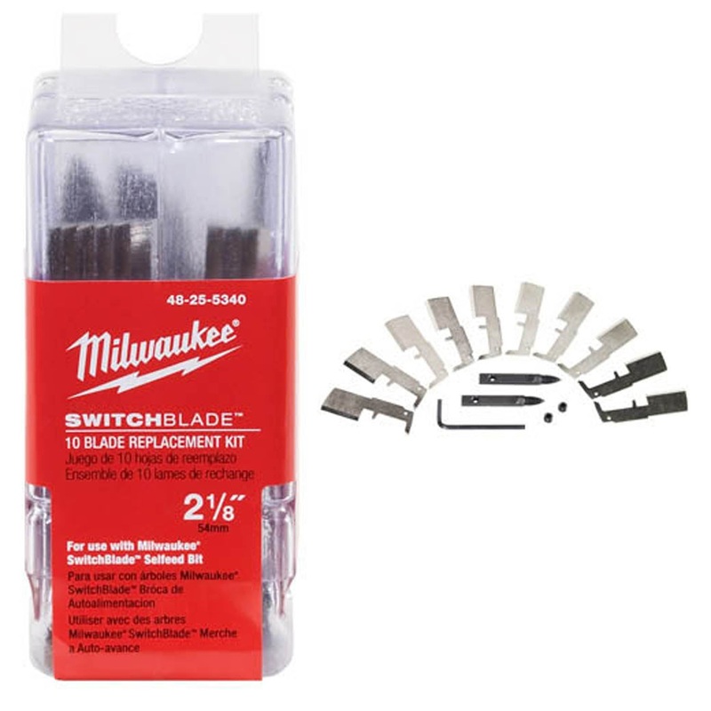 MILWAUKEE SWITCHBLADE 10 Blade Replacement Kit - 1-3/8"