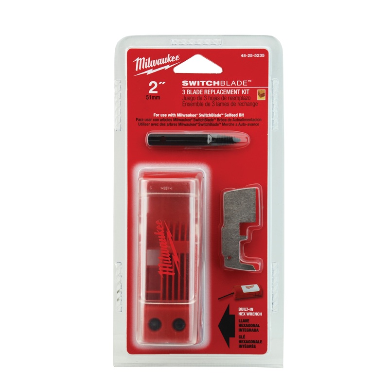 MILWAUKEE SWITCHBLADE 3 Blade Replacement 2" Kit