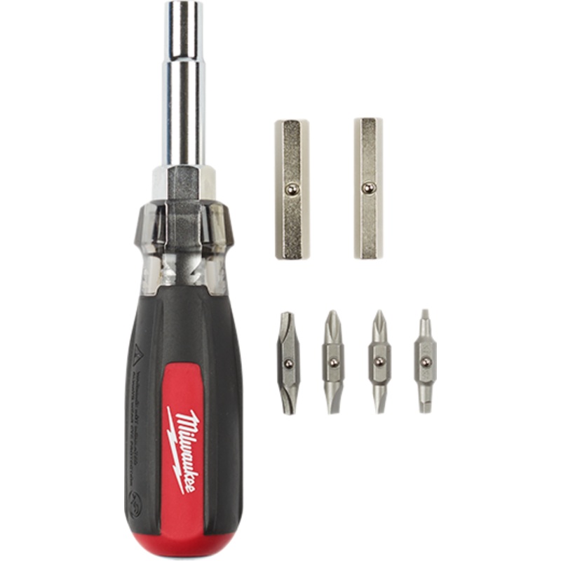 MILWAUKEE 13-IN-1 Cushion-Grip Screwdriver w/ ECX