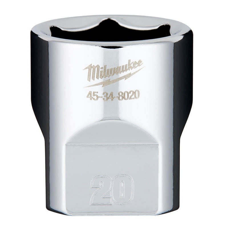 MILWAUKEE 3/8" DRIVE 20MM SOCKET