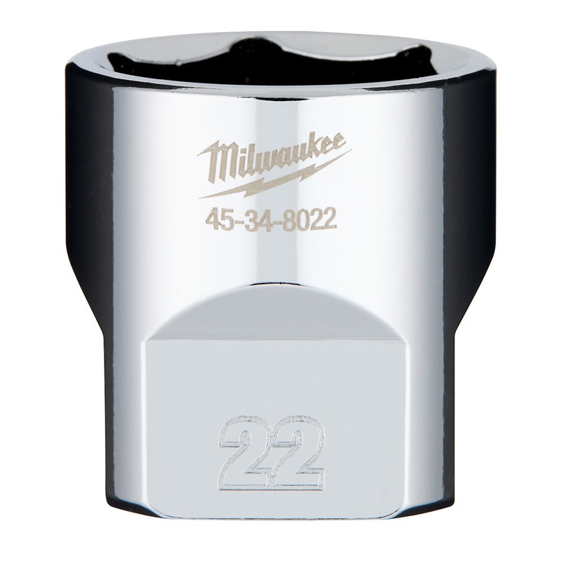 MILWAUKEE 3/8" DRIVE 22MM SOCKET
