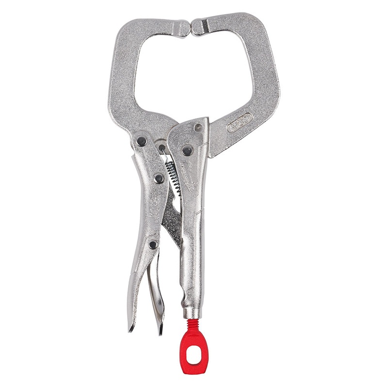 MILWAUKEE 6" TORQUE LOCK Locking C-Clamp w/ Regular Jaws