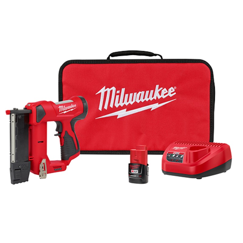 MILWAUKEE M12 23 Gauge Pin Nailer Kit