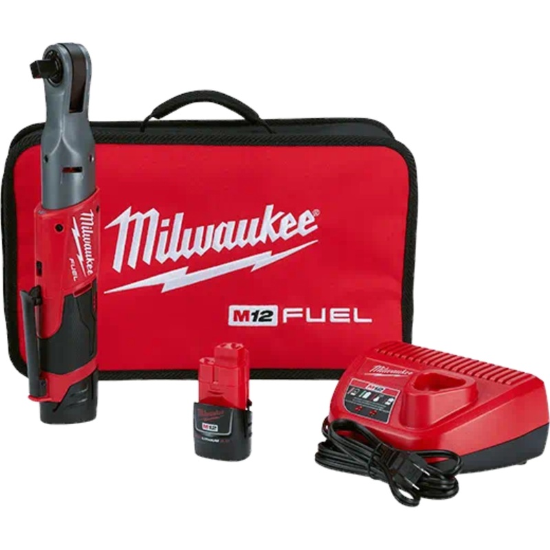 MILWAUKEE M12 FUEL 1/2" Ratchet Kit