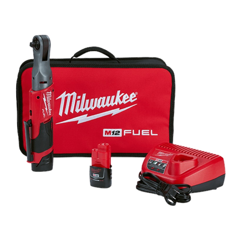 MILWAUKEE M12 FUEL 3/8" Ratchet Kit