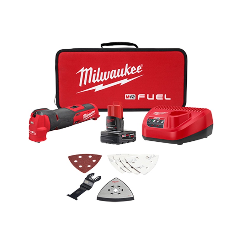 MILWAUKEE M12 FUEL Oscillating Multi-Tool Kit