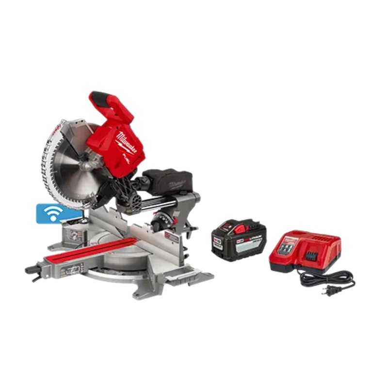 MILWAUKEE M18 FUEL 12" Dual Bevel Sliding Compound Miter Saw Kit