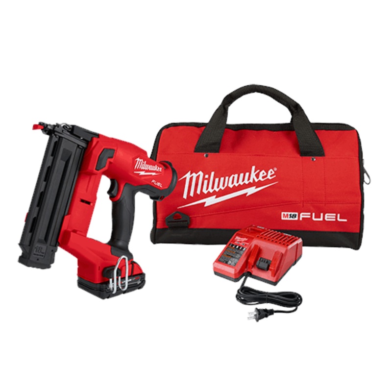 MILWAUKEE M18 FUEL 18 Gauge Brad Nailer Kit