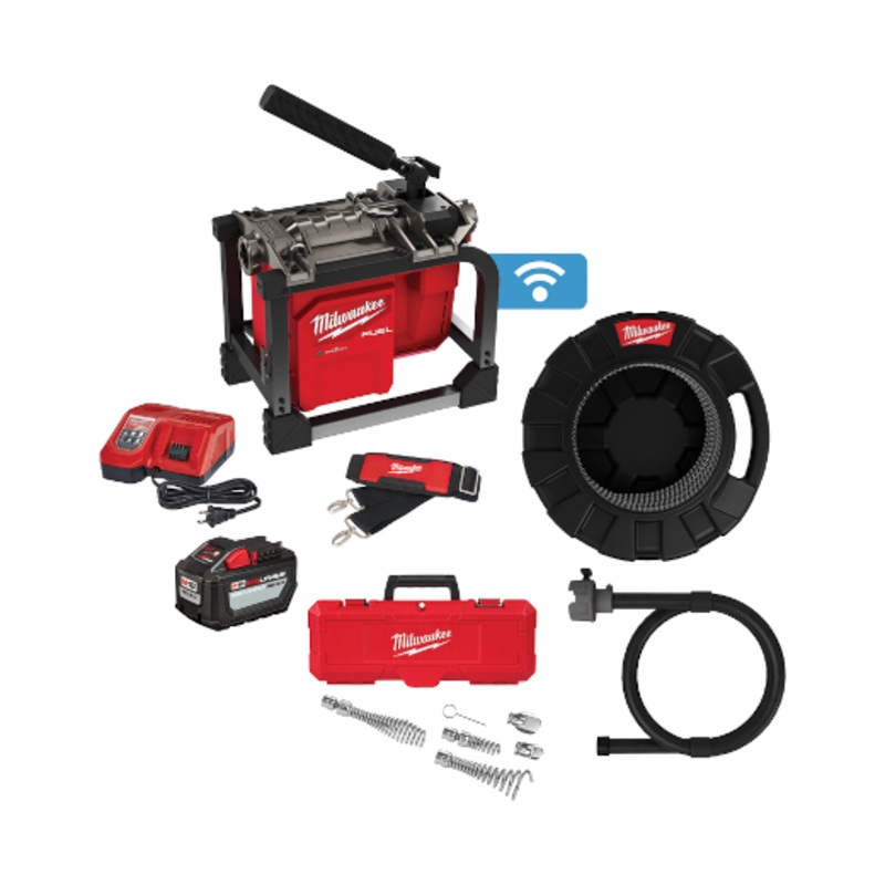 MILWAUKEE M18 FUEL Sectional Machine w/ 5/8" Cable Kit