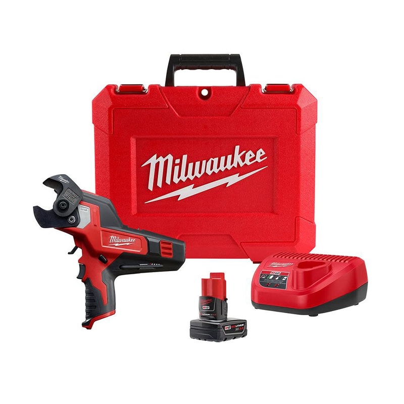 MILWAUKEE M12 600 MCM Cable Cutter Kit