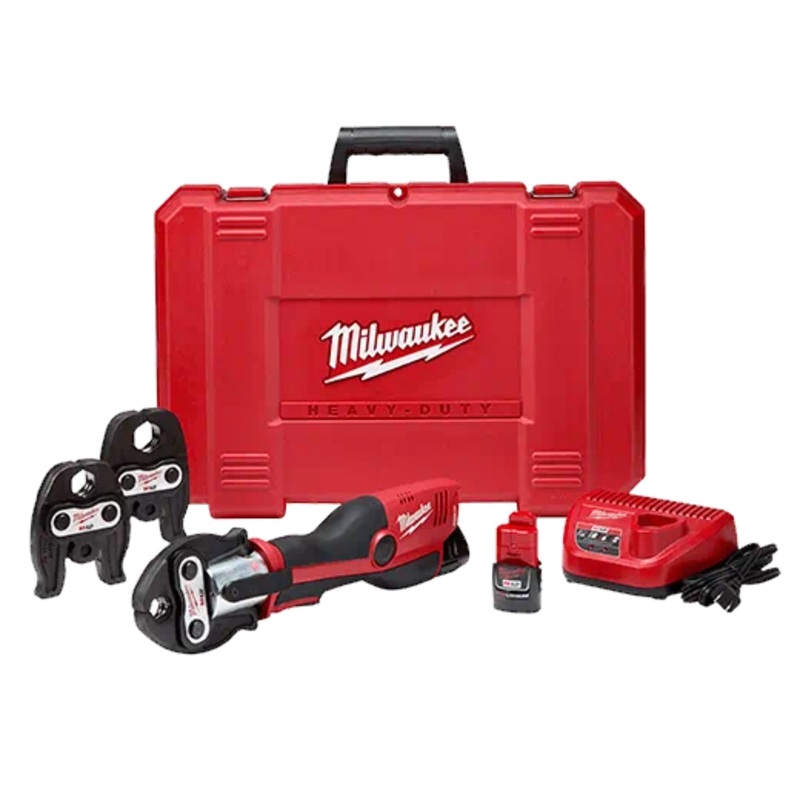 MILWAUKEE M12 FORCE LOGIC Press Tool Kit w/ Jaws