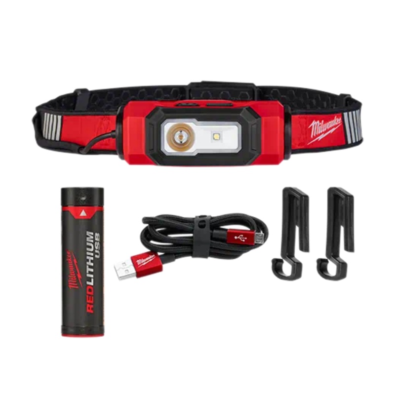 MILWAUKEE REDLITHIUM USB BEACON Hard Hat Light