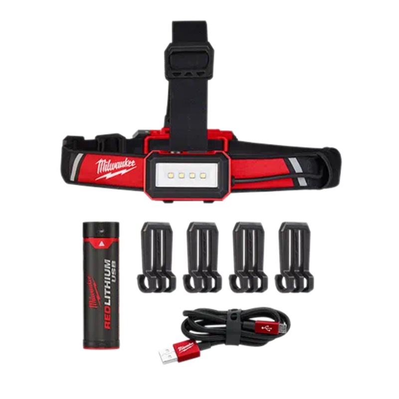 MILWAUKEE REDLITHIUM USB Low-Profile Headlamp