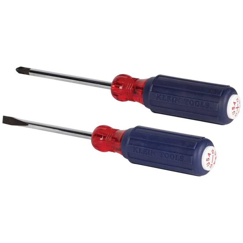 KLEIN TOOLS 2 PC. #2 Phillips & 1/4" Keystone American Legacy Screwdriver Set