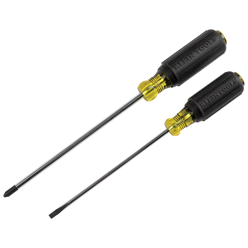 KLEIN TOOLS 2 PC. 3/16 Cabinet & #2 Phillips Screwdriver Set