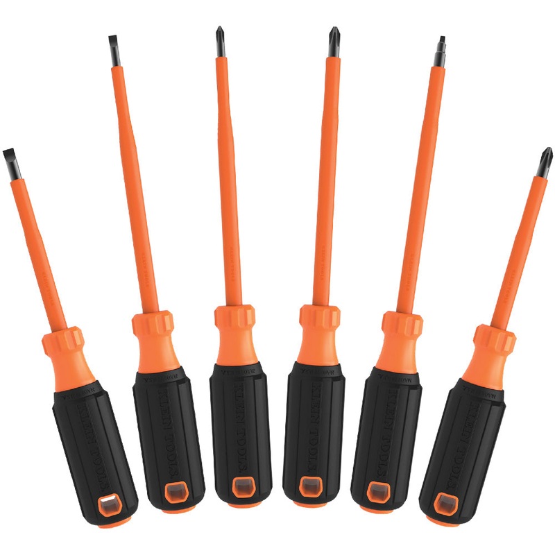 KLEIN TOOLS 6 PC. 1000V Insulated Screwdriver Set