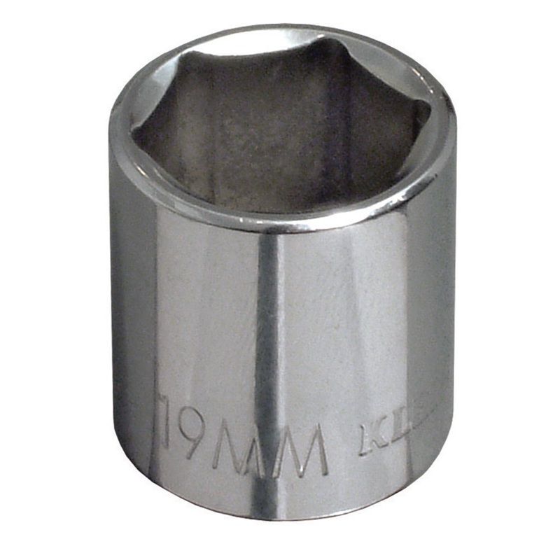 KLEIN TOOLS 11 mm Metric 6-Point Socket, 3/8-Inch Drive