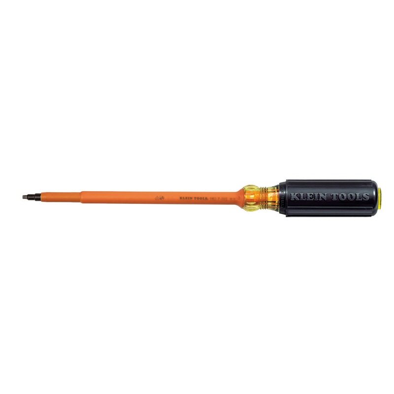 KLEIN TOOLS #2 Insulated Screwdriver with 7-Inch Shank