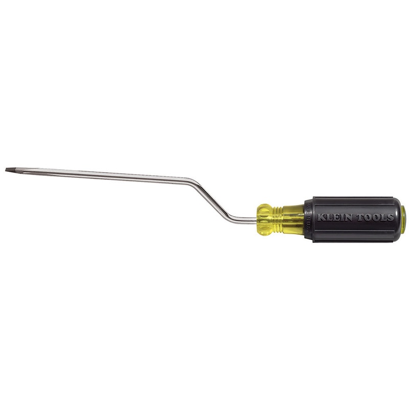 KLEIN TOOLS Rapi-Driv Screwdriver, 3/16-Inch Cabinet Tip, 6-Inch Shank