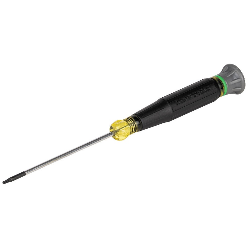 KLEIN TOOLS T6H TORX Precision Screwdriver, 3-Inch Shank