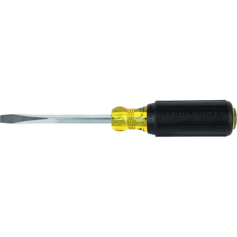 KLEIN TOOLS 1/4-Inch Keystone Cushion-Grip Screwdriver