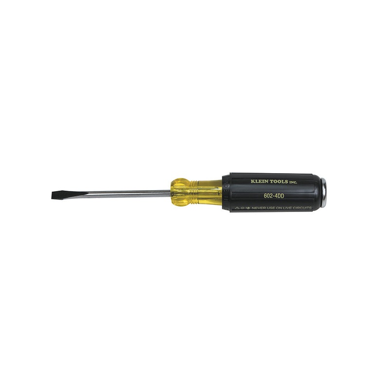 KLEIN TOOLS 1/4-Inch Keystone Demolition Driver, 4-Inch Shank