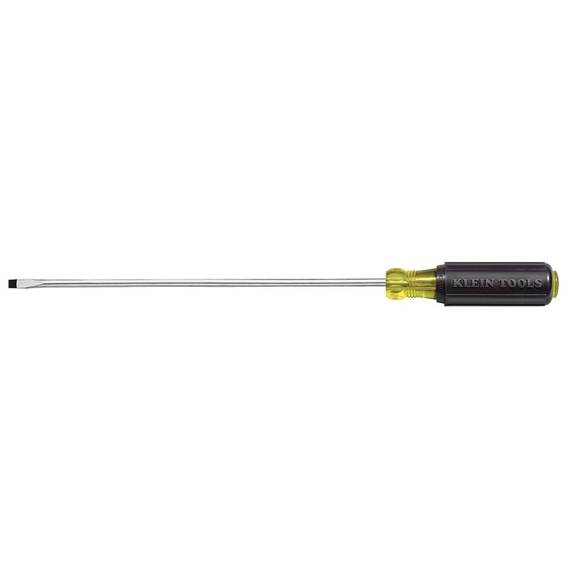 KLEIN TOOLS 1/8-Inch Cabinet Tip Mini Screwdriver 10-Inch
