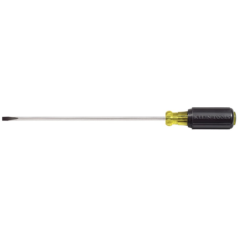KLEIN TOOLS 3/16-Inch Cabinet Tip Screwdriver, 8-Inch
